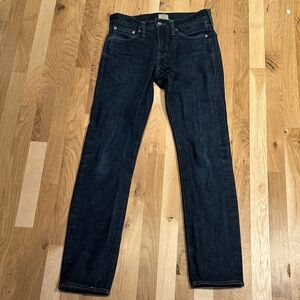 J. Crew Men's Deep Indigo Slim Jeans